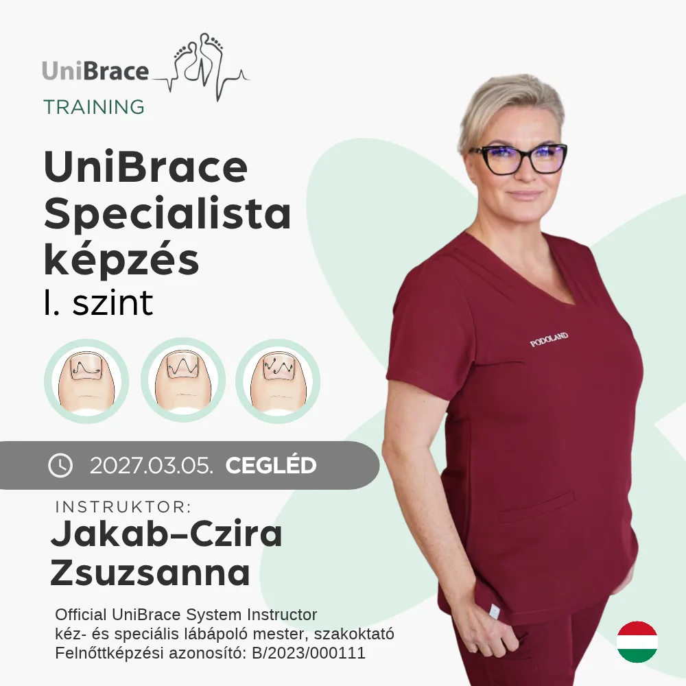 UniBrace specialista képzés –  2027.03.05.